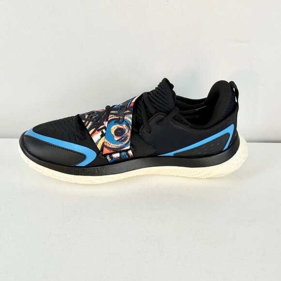 M11, W12.5 - Under Armour Flow FUTR X 4 E24 Black History Month Basketball Shoe - Picture 3 of 9